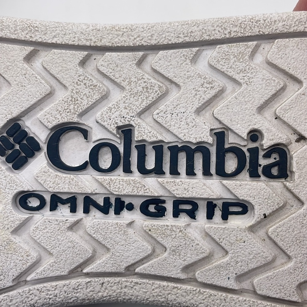 Columbia PFG Boat Shoes Sz 6 women’s grey non-marking Omni grip - Picture 11 of 12